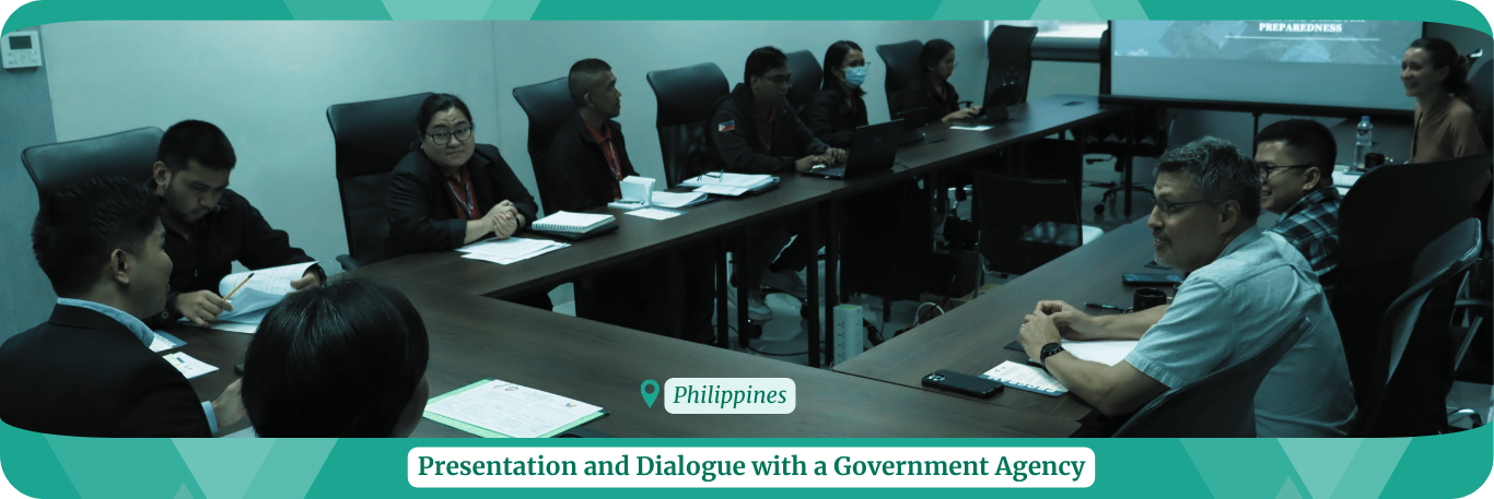 HHI RC team in a discussion with a government agency in the Philippines