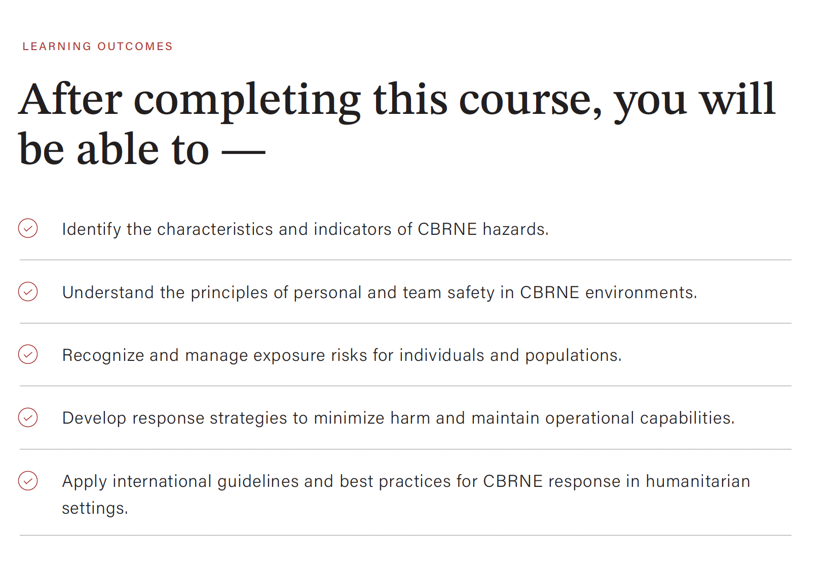 CBRNE 3