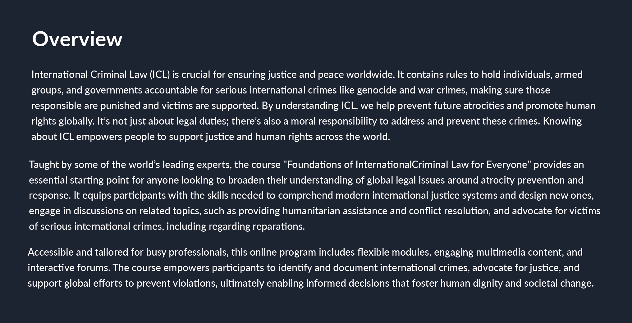 ICL Overview