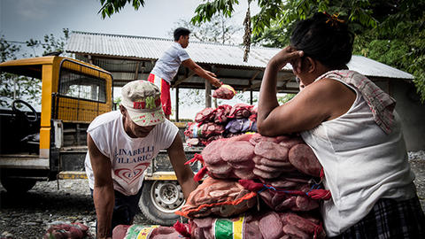 vendors at an outdoor market