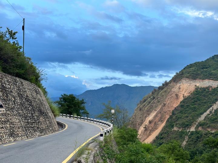 Soil erosion along the BP Highway in eastern Nepal reflects the consequences of some development activities in the country such as rural road construction.