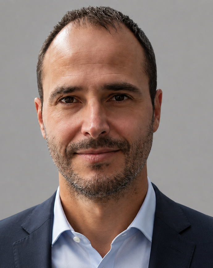 Christos Christou smiling